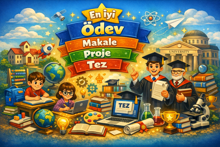 Read more about the article En İyi Ödev, Makale, Proje, Tez