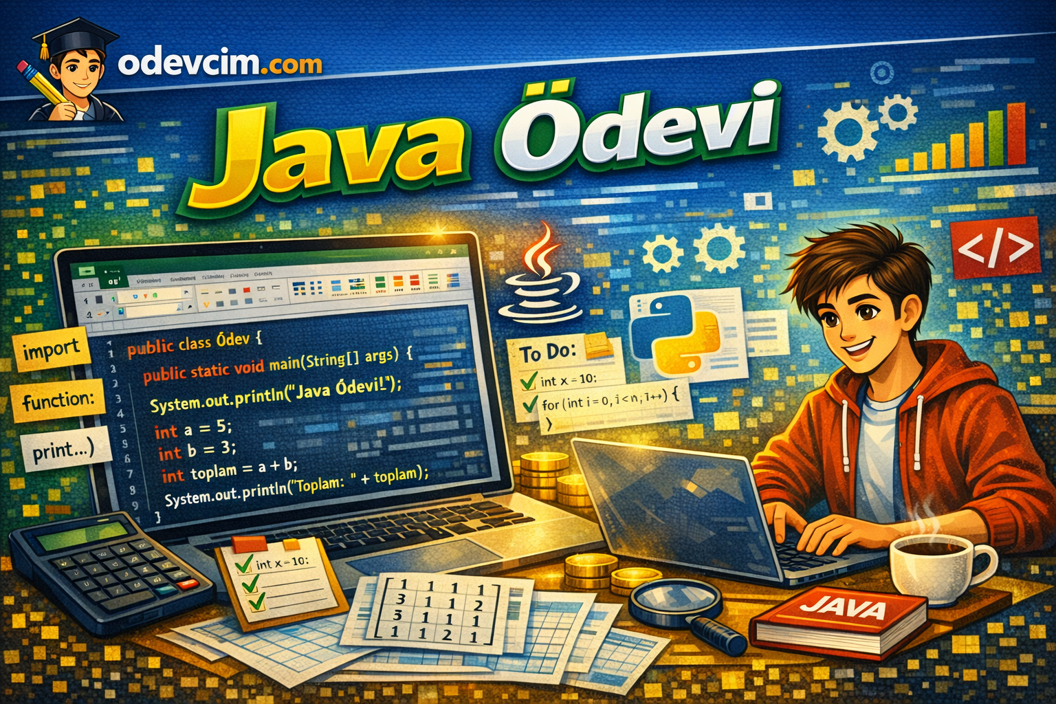 Java Ödevi Ödevcim Ücretli Ödev Yaptırma Java Ödevi