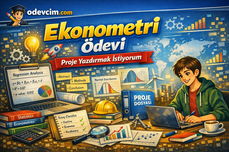 Read more about the article Ekonometri Ödevi
