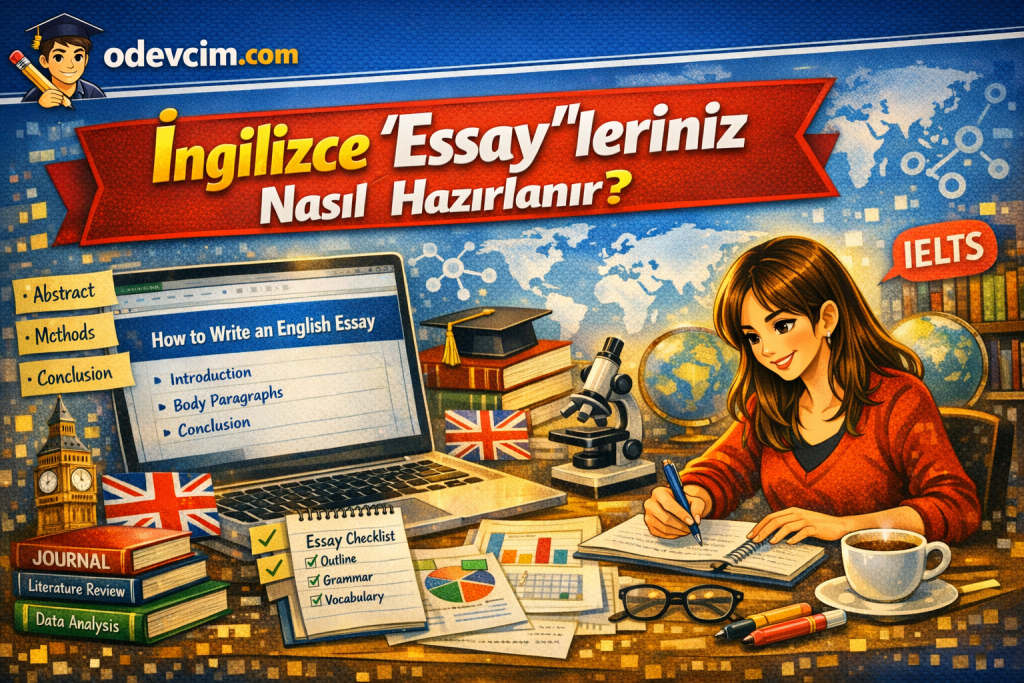 İngilizce Essay Yazımı – Reaction, Reflection, Research, Term Paper, Personal Statement