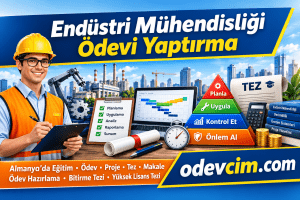 Endüstri Mühendisliği Ödevi Yaptırma