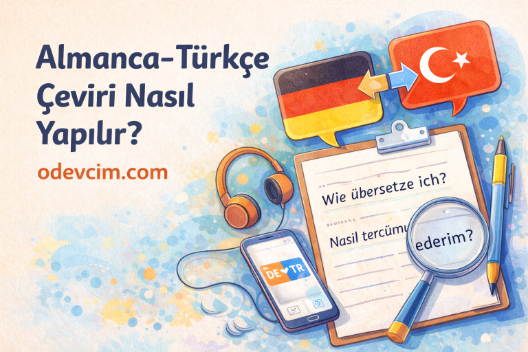 Almanca Türkçe Çeviri  Akademik Ticari Teknik Hukuki Çeviri | Ödevcim