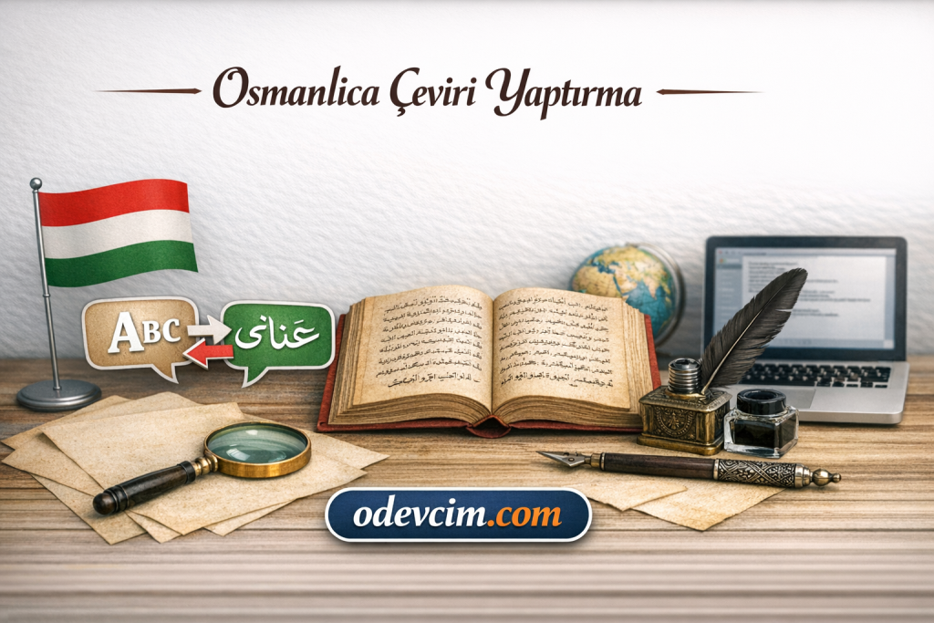 Osmanlıca Çeviri Yaptırma