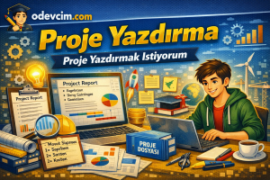 Proje Yazdırma  Dönem Projesi Bitirme Projesi Tezsiz Proje Ödevcim