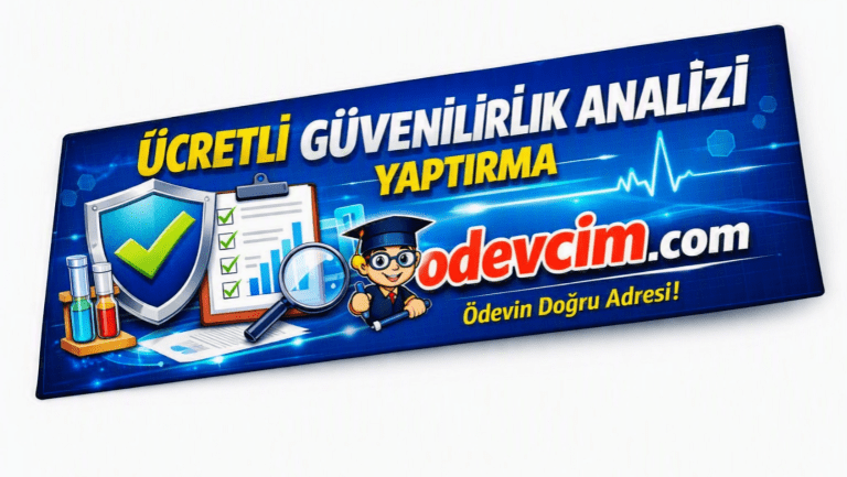 Read more about the article Ücretli Güvenilirlik Analizi Yaptırma