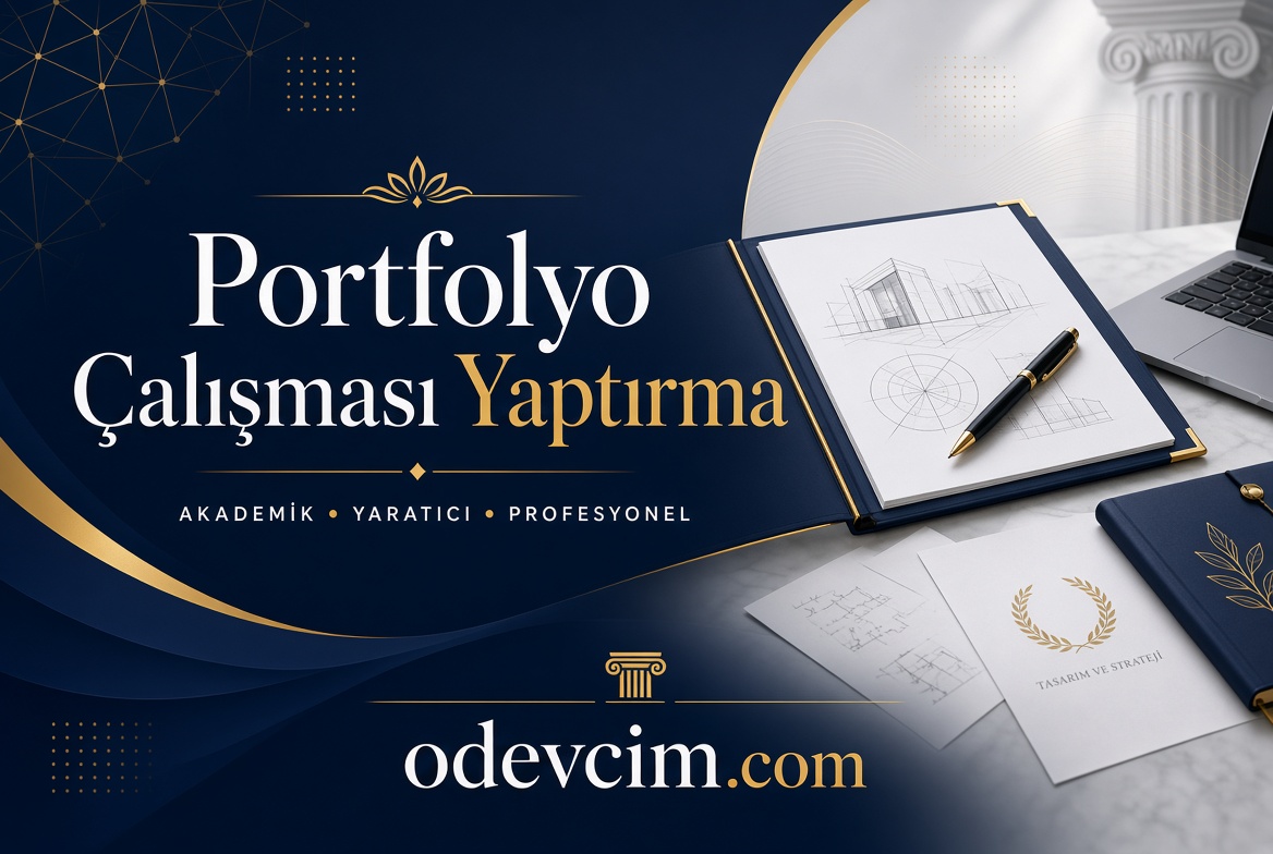 Portfolyo Çalışması Yaptırma