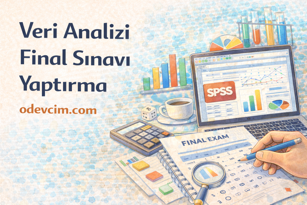 Veri analizi final sınavı yaptırma - SPSS, Excel ile madde analizi, regresyon, etki büyüklüğü ve güvenilirlik testleri için profesyonel sınav desteği - Ödevcim | 32.091+ başarılı analiz