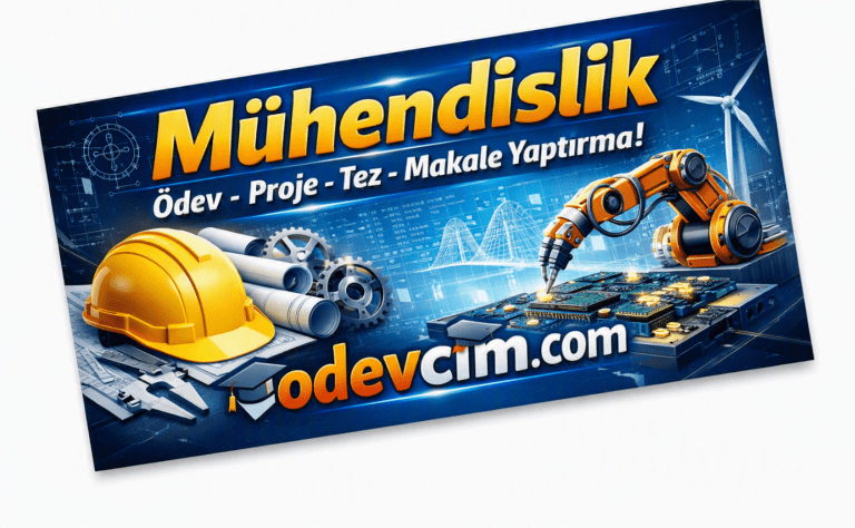 Read more about the article Mühendislik Ödev – Proje – Tez – Makale Yaptırma