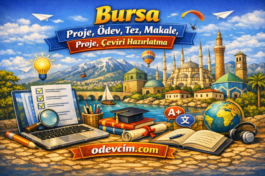 Bursa staj defteri, mühendislik projesi, AutoCAD çizimi, tez, makale ve çeviri hazırlatma merkezi - Ödevcim ile Uludağ Üniversitesi, Bursa Teknik Üniversitesi öğrencilerine özel mühendislik desteği. Staj defteri hazırlama, teknik projeler, bitirme tezleri, deney raporları, AutoCAD çizimleri, elektrik-elektronik, makine, bilgisayar, yazılım, uçak, orman, ziraat, çevre mühendisliği projeleri. 18 organize sanayi bölgesinde staj yapan öğrencilere staj defteri ve raporlama desteği. 32.179+ başarılı çalışma, 150+ uzman akademisyen, uygun fiyat, zamanında teslim, Turnitin raporu garantisi. Bursa Nilüfer, Osmangazi, Yıldırım, Gemlik, İnegöl, Mudanya ve tüm ilçelerde güvenilir mühendislik ve staj desteği.