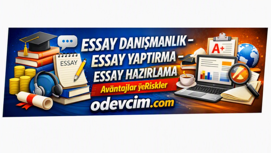 Essay Danışmanlık – Essay Yaptırma – Essay Hazırlama
