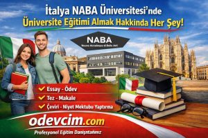 İtalya Naba Üniversitesinde Üniversite Eğitimi Almak Hakkında Herşey
