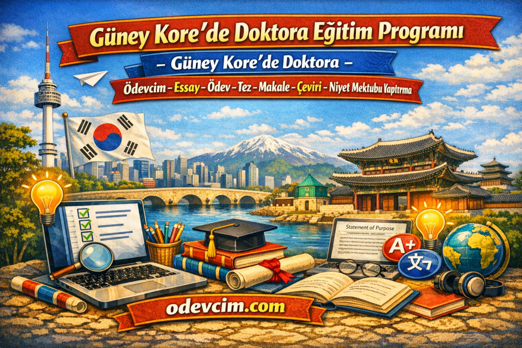 Güney Kore'de Doktora Eğitimi