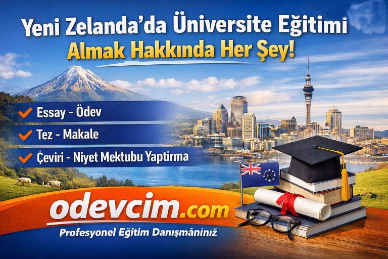Yeni Zelanda da Üniversite Eğitimi Almak Hakkında Herşey