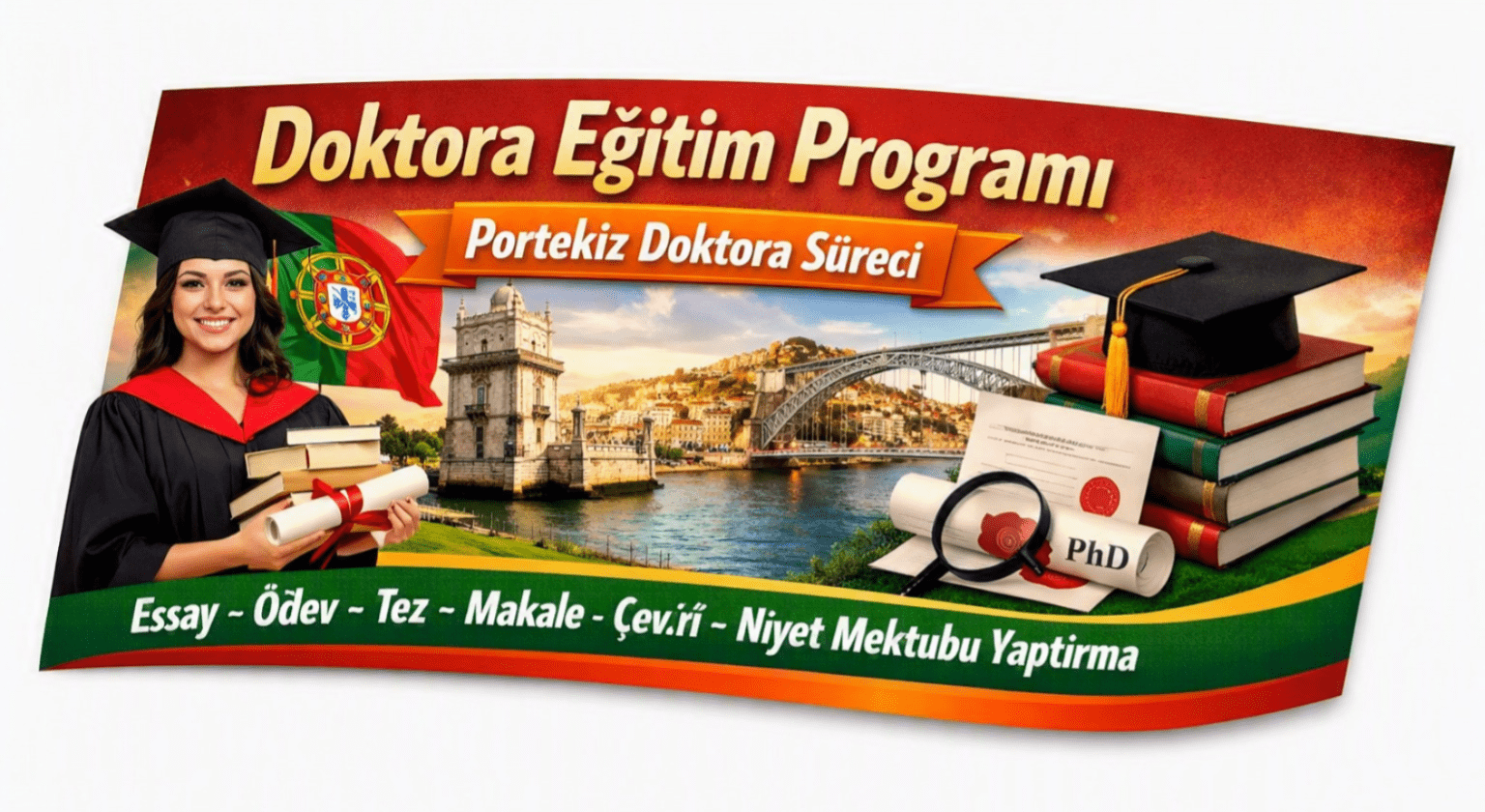 Doktora Eğitim Program Portekiz Doktora Süreci  Ödevcim  Essay  Ödev  Tez  Makale  Çeviri  Niyet Mektubu Yaptırma