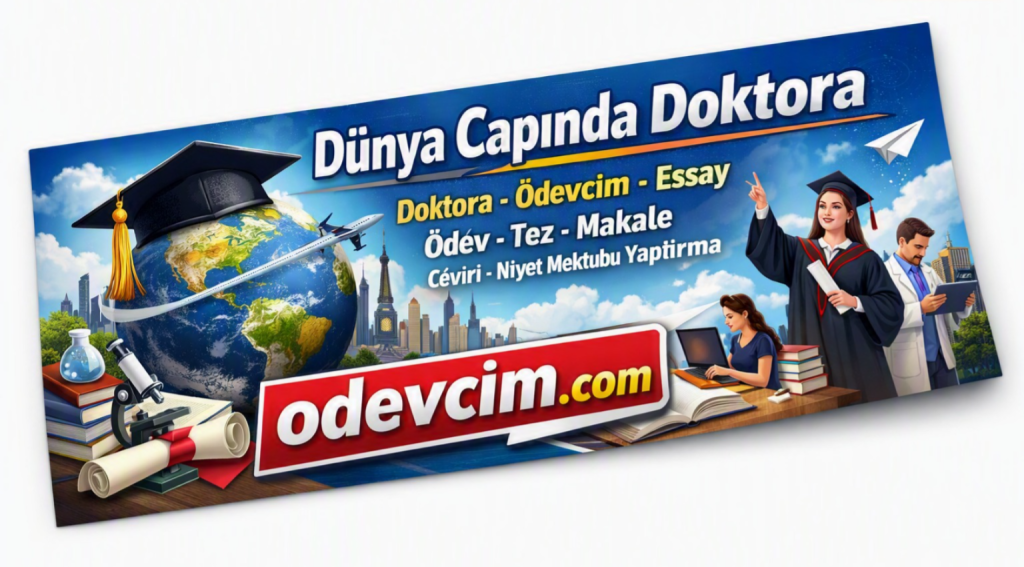 Dünya Çapında Doktora  Doktora  Ödevcim  Essay  Ödev  Tez  Makale  Çeviri  Niyet Mektubu Yaptırma