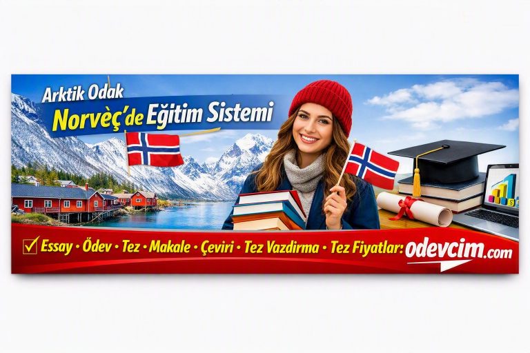 Read more about the article Arktik Odak  – Norveç’de Eğitim Sistemi – Essay – Ödev – Tez – Makale – Çeviri – Tez Yazdırma -Tez Yazdırma Fiyatları