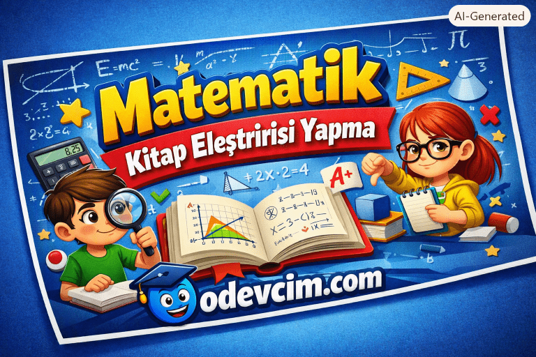Read more about the article Matematik Kitap Eleştirisi Yapma