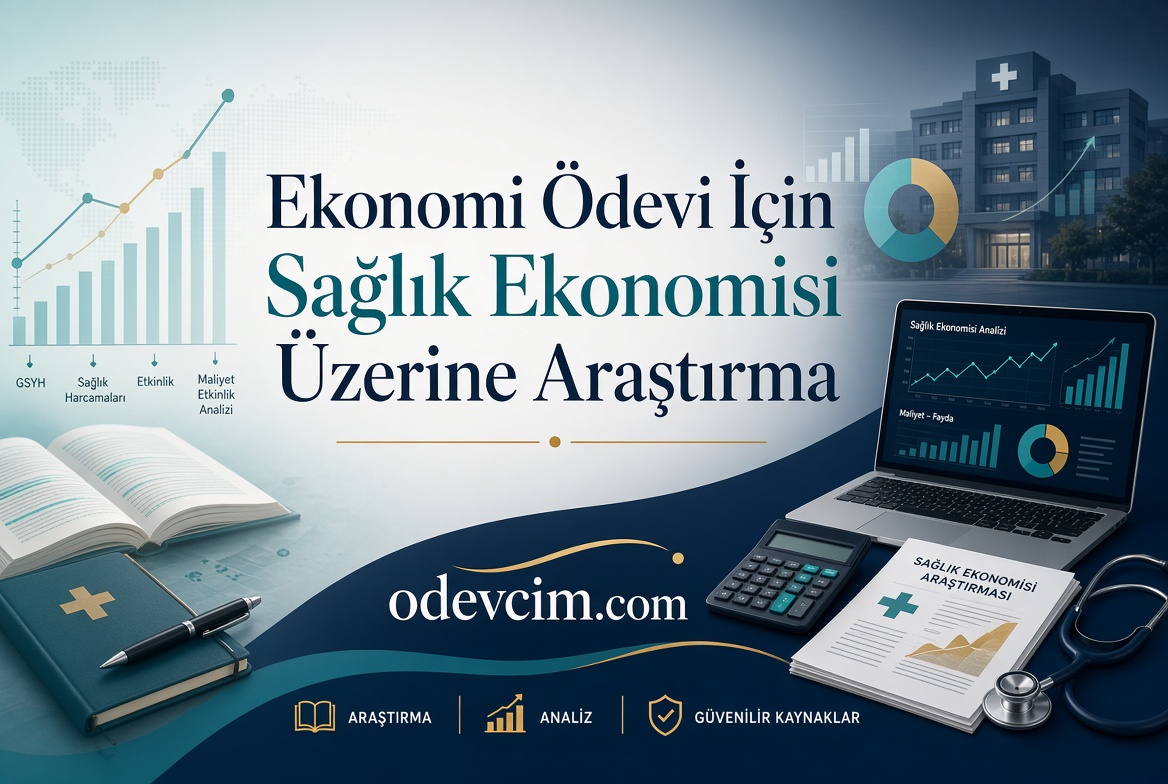 Ekonomi Ödevi İçin Sağlık Ekonomisi Üzerine Araştırma