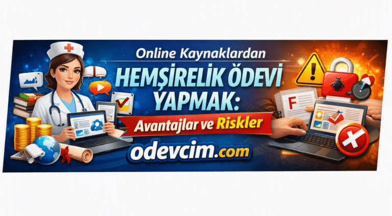 Read more about the article Online Kaynaklardan Hemşirelik Ödevi Yapmak: Avantajlar ve Riskler