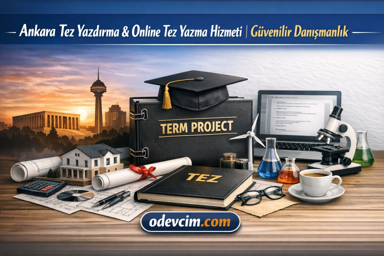 Read more about the article Ankara Tez Yazdırma & Online Tez Yazma Hizmeti | 2026 Güvenilir Danışmanlık