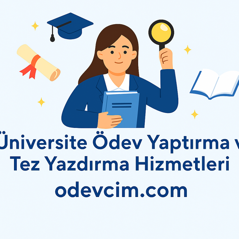 Read more about the article Üniversite Ödev Yaptırma ve Tez Yazdırma Hizmetleri