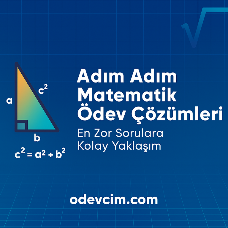 Read more about the article Adım Adım Matematik Ödev Çözümleri: En Zor Sorulara Kolay Yaklaşım