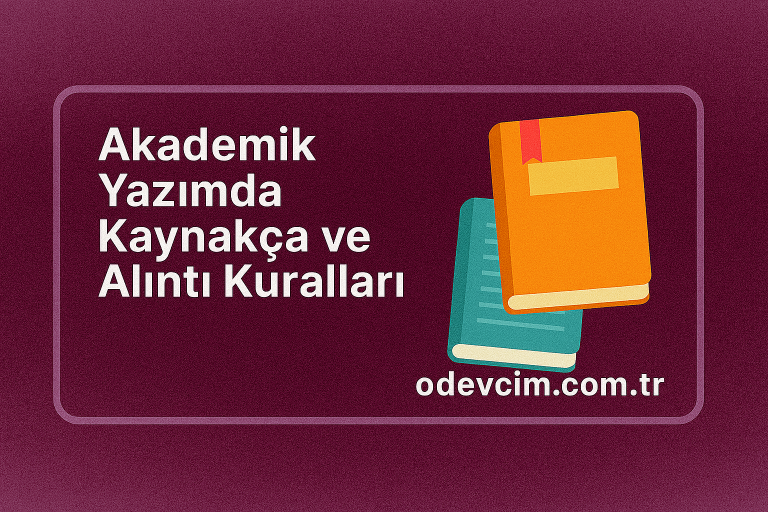Read more about the article Akademik Yazımda Kaynakça ve Alıntı Kuralları: Kapsamlı Rehber