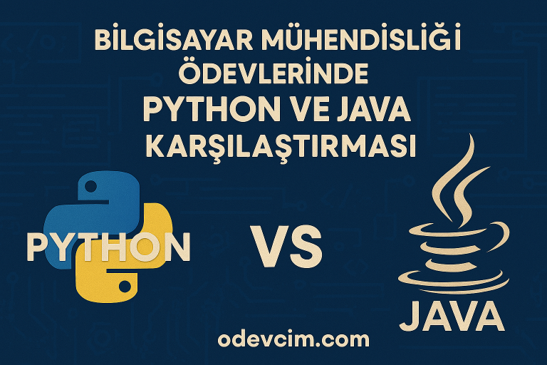 Read more about the article Bilgisayar Mühendisliği Ödevlerinde Python ve Java Karşılaştırması