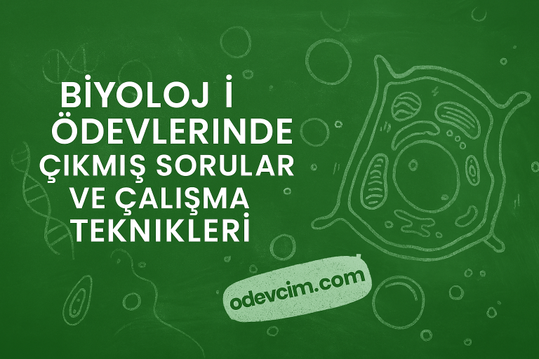 Read more about the article Biyoloji Ödevlerinde Çıkmış Sorular ve Çalışma Teknikleri