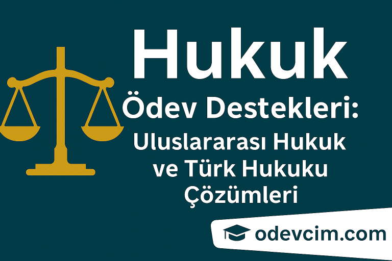 Read more about the article Hukuk Ödevlerinizde Profesyonel Destek: Uluslararası Hukuk ve Türk Hukuku Çözümleri