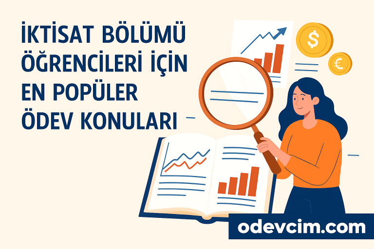 Read more about the article İktisat Bölümü Öğrencileri İçin En Popüler Ödev Konuları