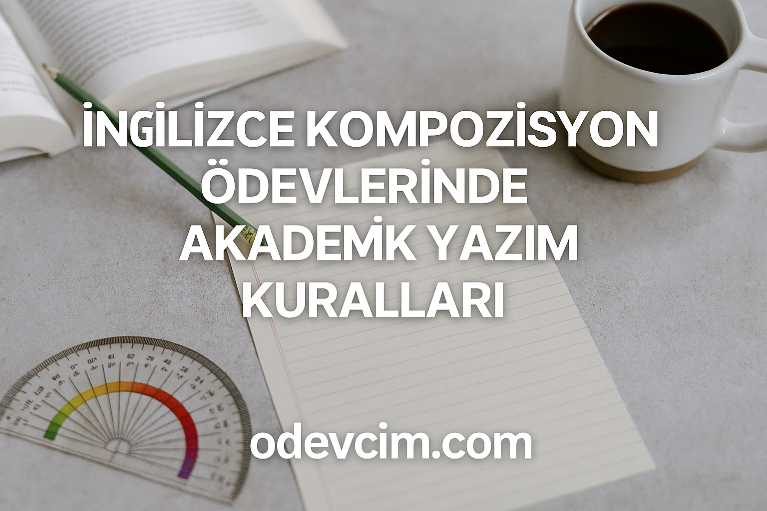 İngilizce Kompozisyon Ödevlerinde Akademik Yazım Kuralları Ödevcim Ücretli Ödev Yaptırma