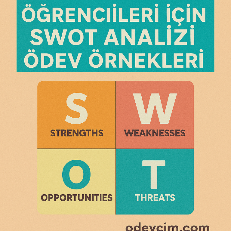 Read more about the article İşletme Öğrencileri İçin SWOT Analizi Ödev Örnekleri