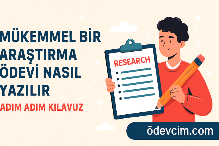 Read more about the article Mükemmel Bir Araştırma Ödevi Nasıl Yazılır? Adım Adım Kılavuz