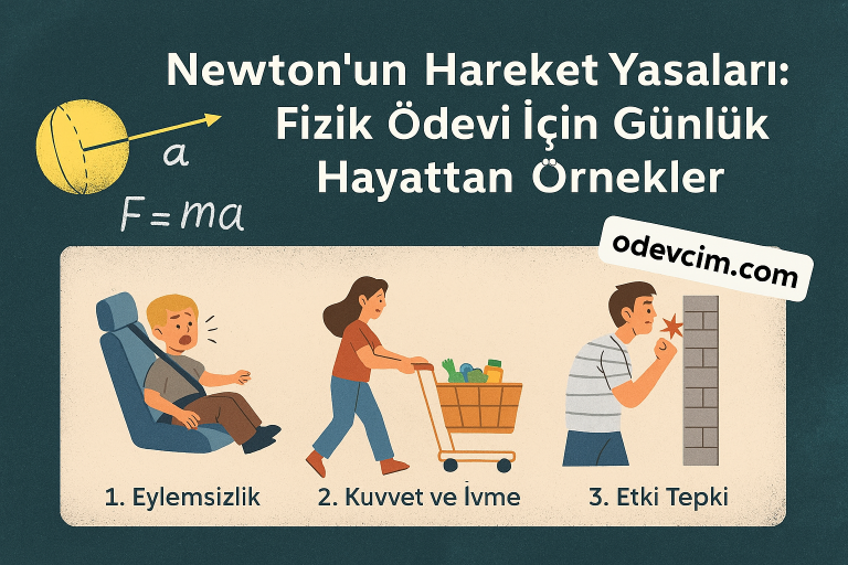 Read more about the article Newton’un Hareket Yasaları: Fizik Ödevi İçin Günlük Hayattan Örnekler