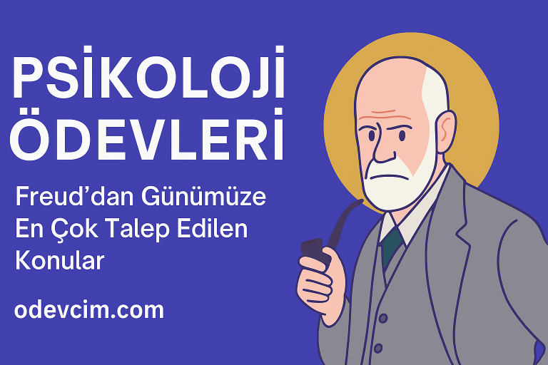 Read more about the article Psikoloji Ödevleri: Freud’dan Günümüze En Çok Talep Edilen Konular