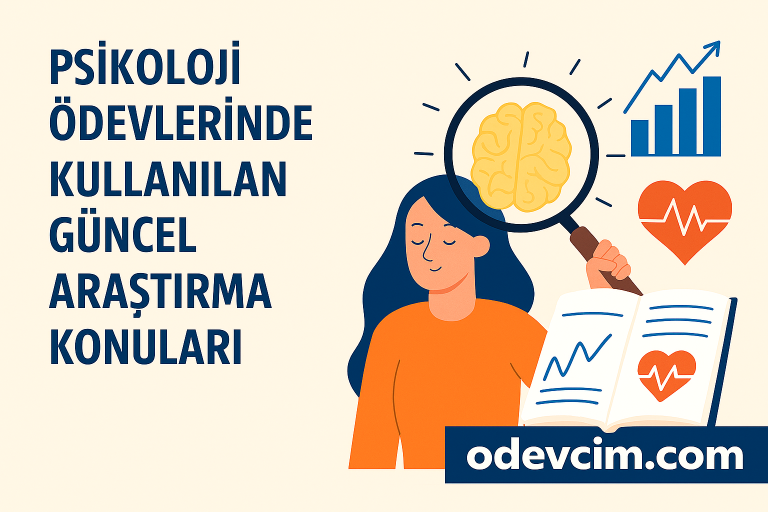 Read more about the article Psikoloji Ödevlerinde Kullanılan Güncel Araştırma Konuları