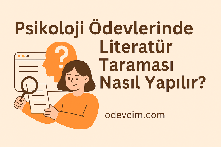Read more about the article Psikoloji Ödevlerinde Literatür Taraması Nasıl Yapılır?