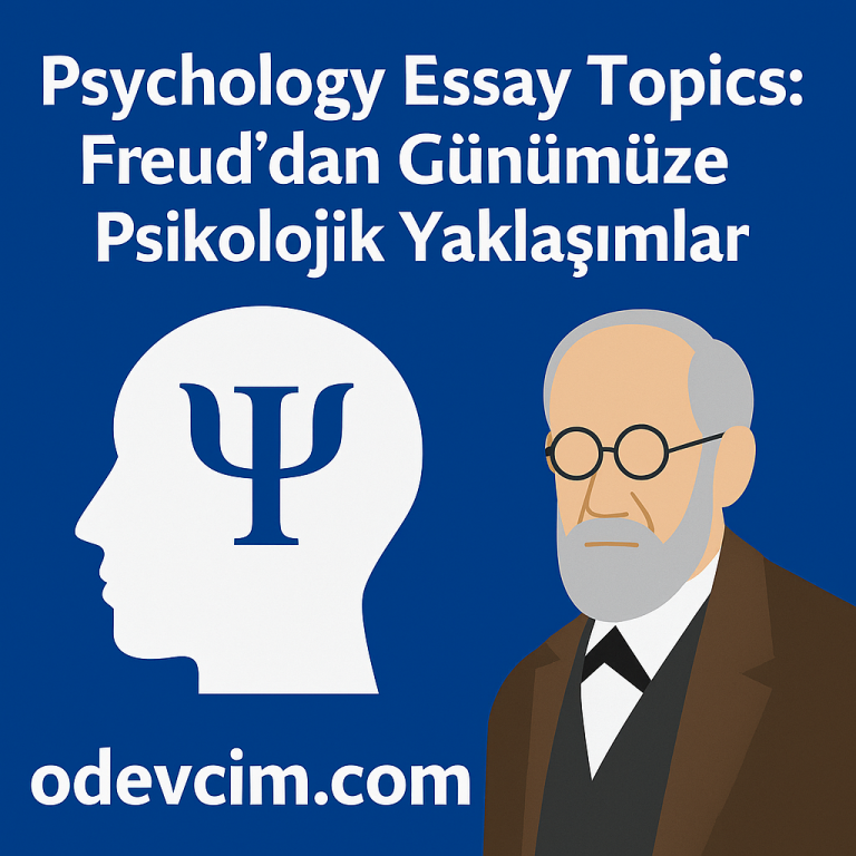 Read more about the article Psychology Essay Topics: Freud’dan Günümüze Psikolojik Yaklaşımlar