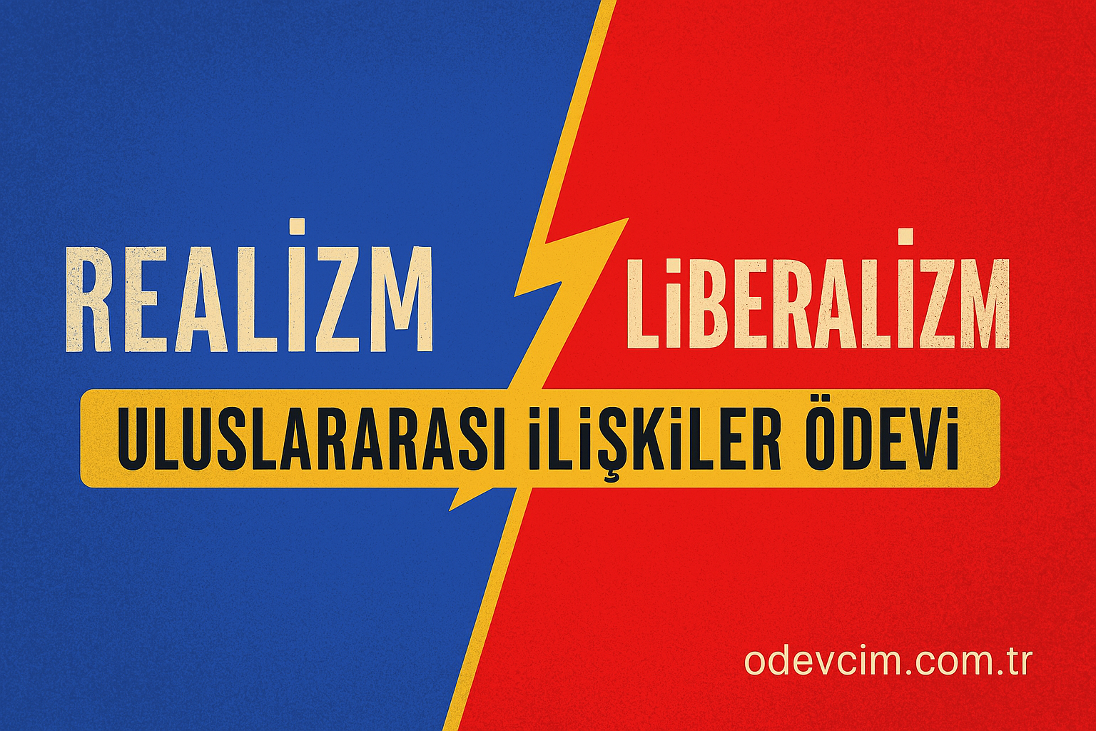 Realizm ve Liberalizm Teorileri ile Uluslararası İlişkiler Ödevi Nasıl Hazırlanır Ödevcim Ücretli Ödev Yaptırma