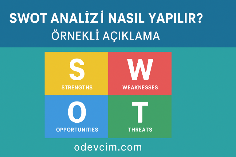 Read more about the article SWOT Analizi Nasıl Yapılır? Örnekli Açıklama