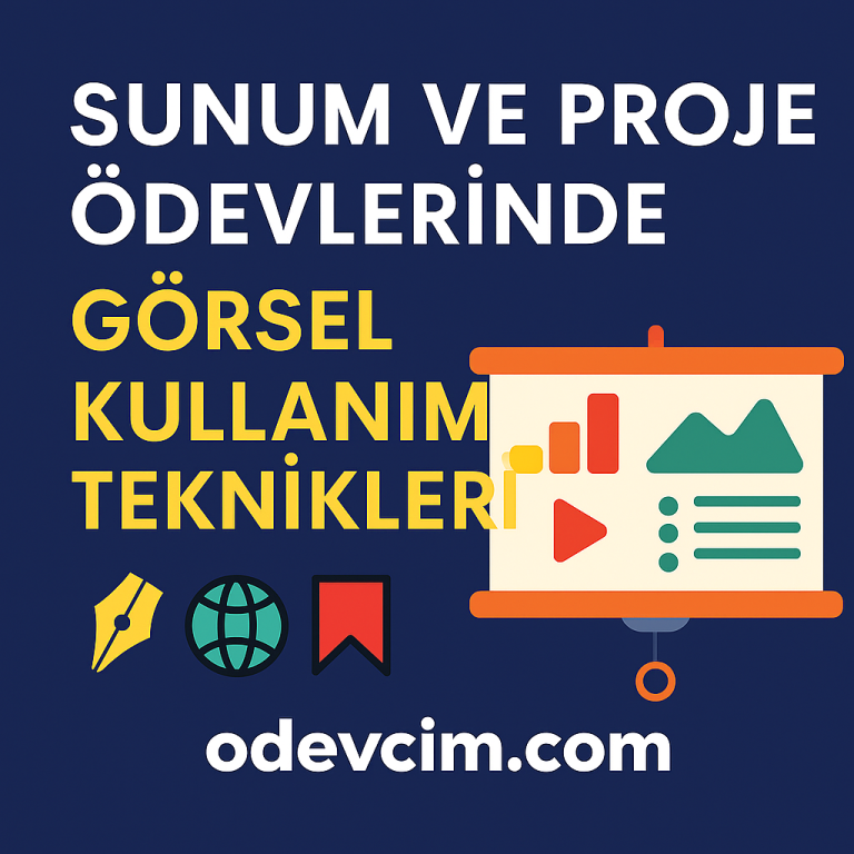 Read more about the article Sunum ve Proje Ödevlerinde Görsel Kullanım Teknikleri