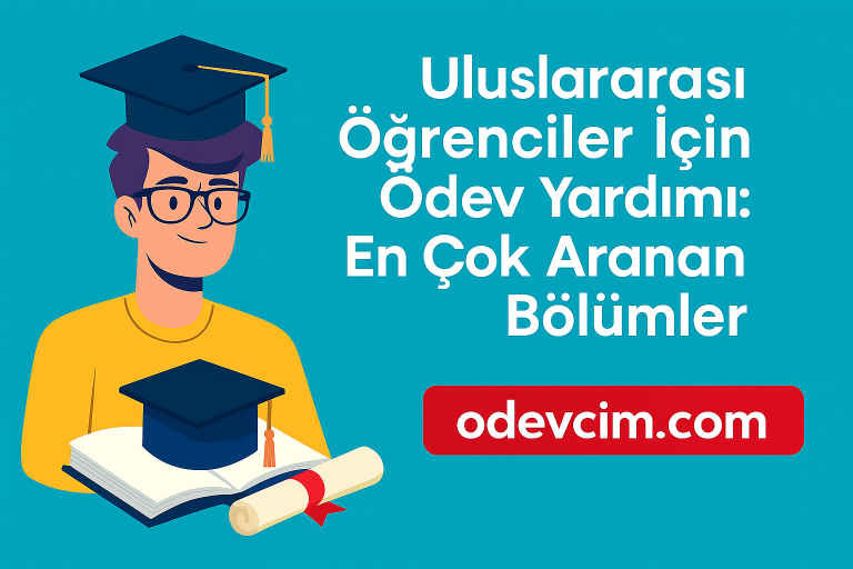 Read more about the article Uluslararası Öğrenciler İçin Ödev Yardımı: En Çok Aranan Bölümler