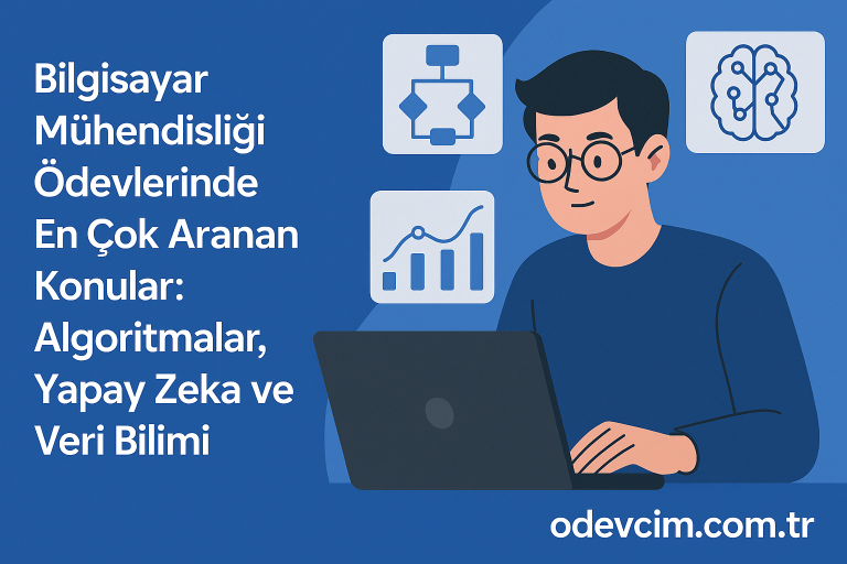 Read more about the article Bilgisayar Mühendisliği Ödevlerinde En Çok Aranan Konular: Algoritmalar, Yapay Zeka ve Veri Bilimi