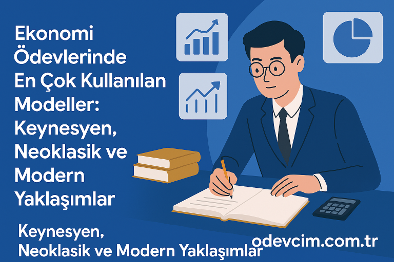 Read more about the article Ekonomi Ödevlerinde En Çok Kullanılan Modeller: Keynesyen, Neoklasik ve Modern Yaklaşımlar