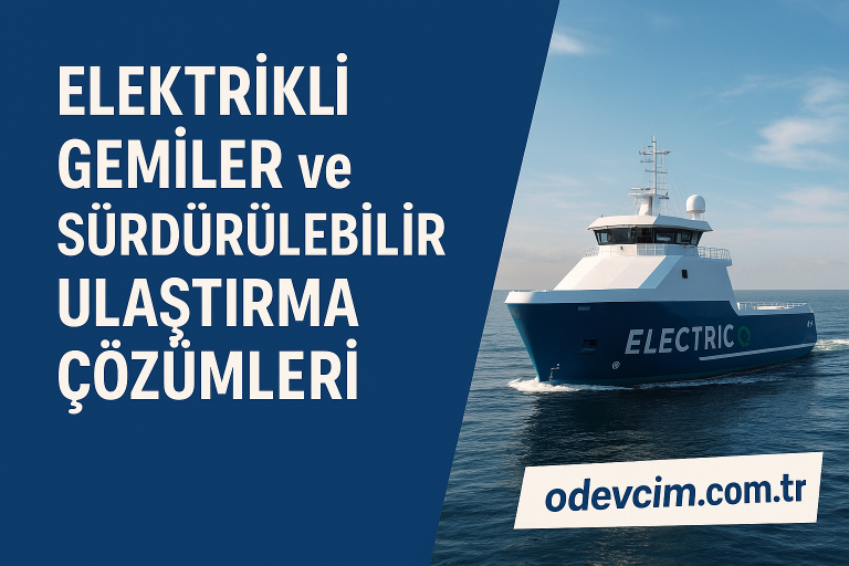 Read more about the article Elektrikli Gemiler ve Sürdürülebilir Ulaştırma Çözümleri