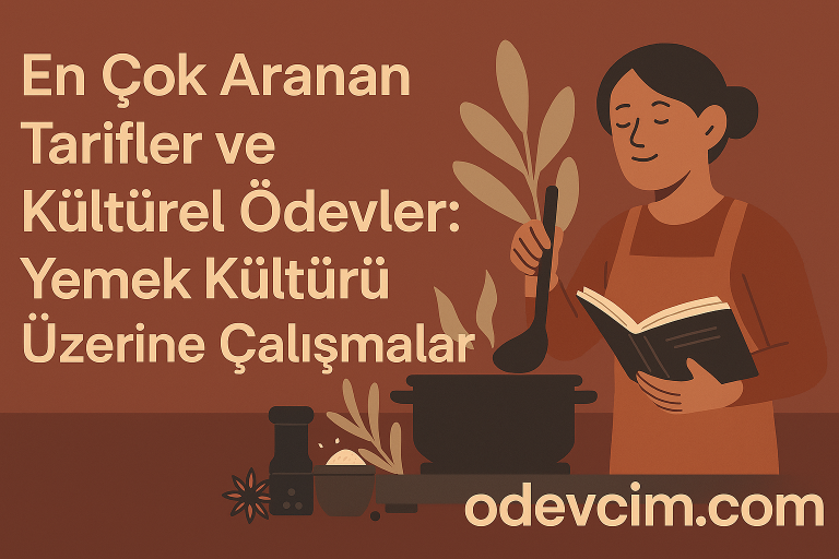 Read more about the article En Çok Aranan Tarifler ve Kültürel Ödevler: Yemek Kültürü Üzerine Akademik Çalışmalar