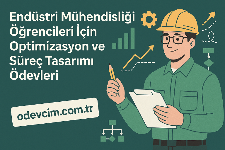 Read more about the article Endüstri Mühendisliği Öğrencileri İçin Optimizasyon ve Süreç Tasarımı Ödevleri
