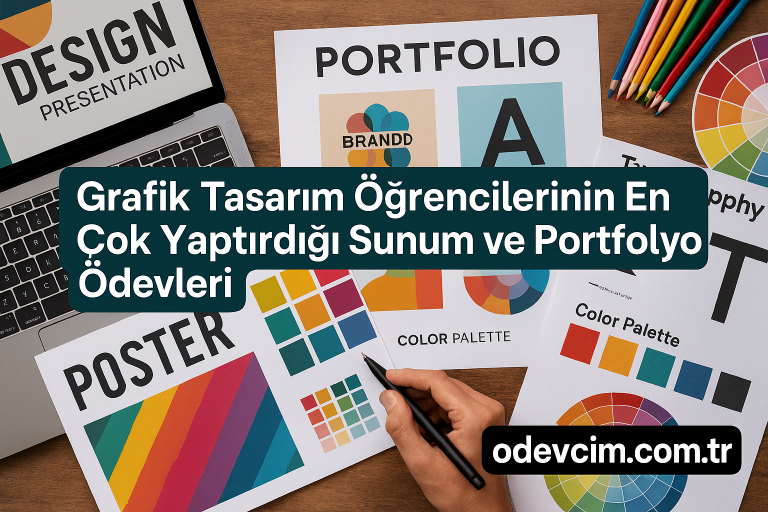 Read more about the article Grafik Tasarım Öğrencilerinin En Çok Yaptırdığı Sunum ve Portfolyo Ödevleri