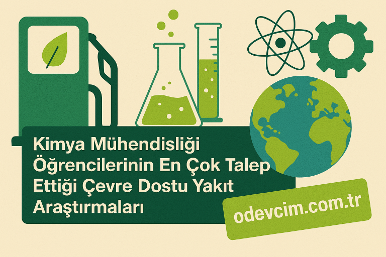 Read more about the article Kimya Mühendisliği Öğrencilerinin En Çok Talep Ettiği Çevre Dostu Yakıt Araştırmaları